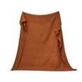 thumbnail image 4 of Great Bay Home 100% Cotton Soft All-Season Waffle Weave Knit Blanket  (Full / Queen, Terracotta), 4 of 6