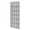 Gray, variant on Door Mount Pouch, 24 Pocket Non Weave Fabric Organizer Bag Case for Closet Bedroom Home Room Over the Door Storage Holder Space Save Tidy Decor Gear 59。06x22.05in White