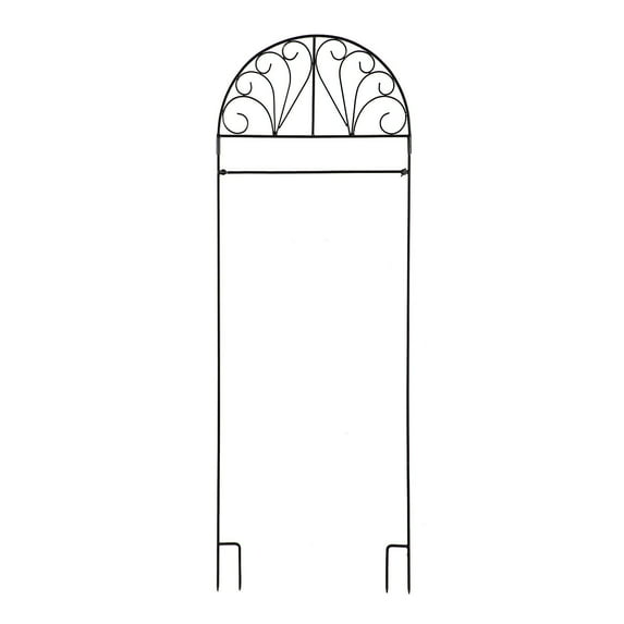 Evergreen Decorative Swirls Garden Flag Arbor Stand- 18 x 52 Inches Garden and House Flag Accessories