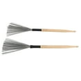 thumbnail image 1 of 2PCS Dual Purpose Drum Brush Maple Drum Stick - Compact and Portable for Jazz Drum Set, Beginner Practice, 1 of 8