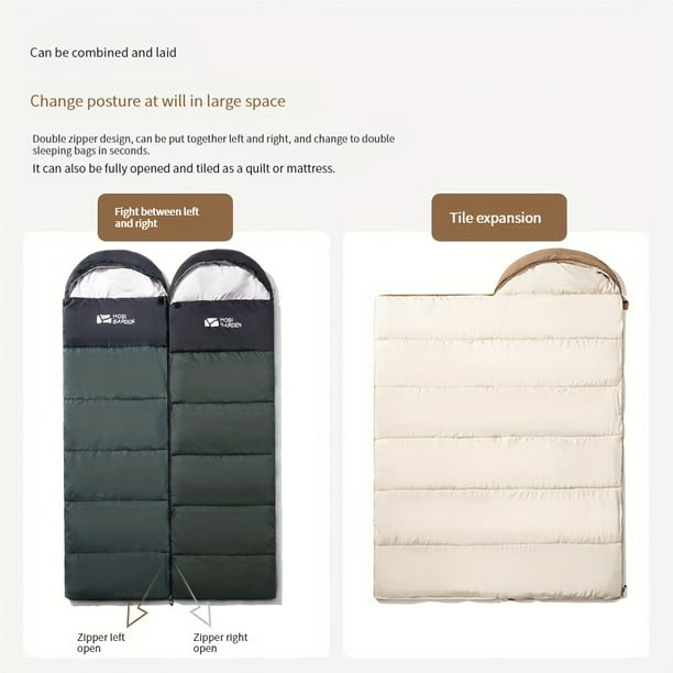 Large single sleeping bag deals