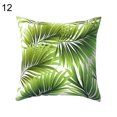 thumbnail image 2 of Flmtop Frais Monstera Feuilles Fleur Jeter Coussin Housse Canapé Lit Décor, 2 of 10