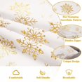 thumbnail image 5 of BLEUM CADE 2 Pack Christmas Throw Pillow Covers 18x18 Inch,Gold Glitter Printed Snowflake Christmas Pillowcases for Christmas Decorations,Soft Velvet Xmas Pillows Cover for Sofa Couch, 5 of 7
