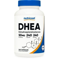 Nutricost DHEA 50mg, 240 Capsules - Gluten Free, Soy Free, Non-GMO, Supplement
