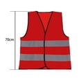 thumbnail image 4 of Reflective Visible Reflective Vest Gear Stay Vest Running Vest Sports, 4 of 7