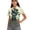 Cat Clover Pattern, variant on Cat Clover Pattern Quick Dry Golf Shirt, Polyester Tennis Shirts Soft Lightweight Athletic Tops for Outdoor Travel Shopping Size Medium