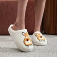 thumbnail image 6 of Plush House Slippers: Unisex Cloud Comfort for Indoor Lounging  &  Quick Outdoors, 6 of 13