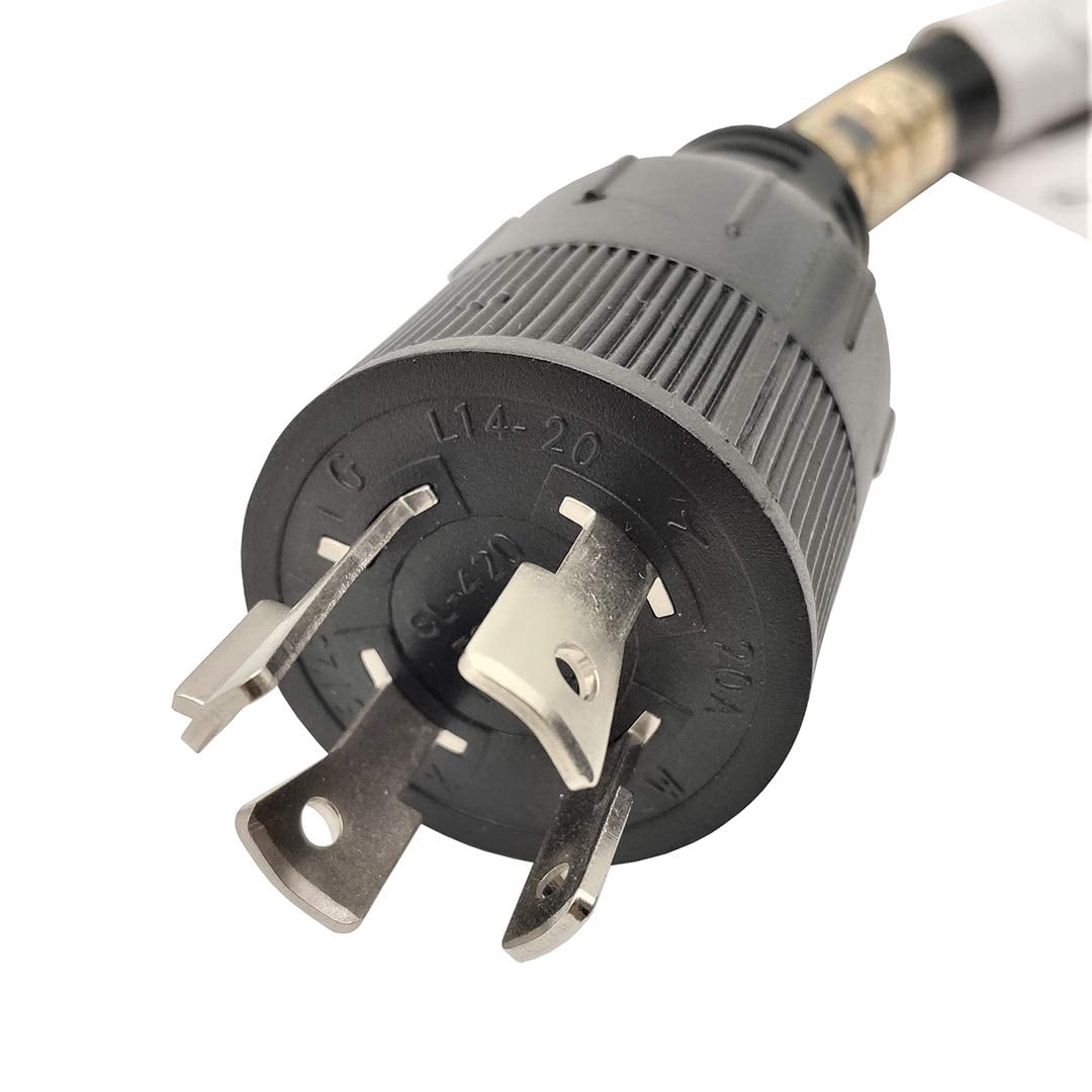 Parkworld 886573 Generator 20A 4-Prong NEMA L14-20 Extension Cord (50')