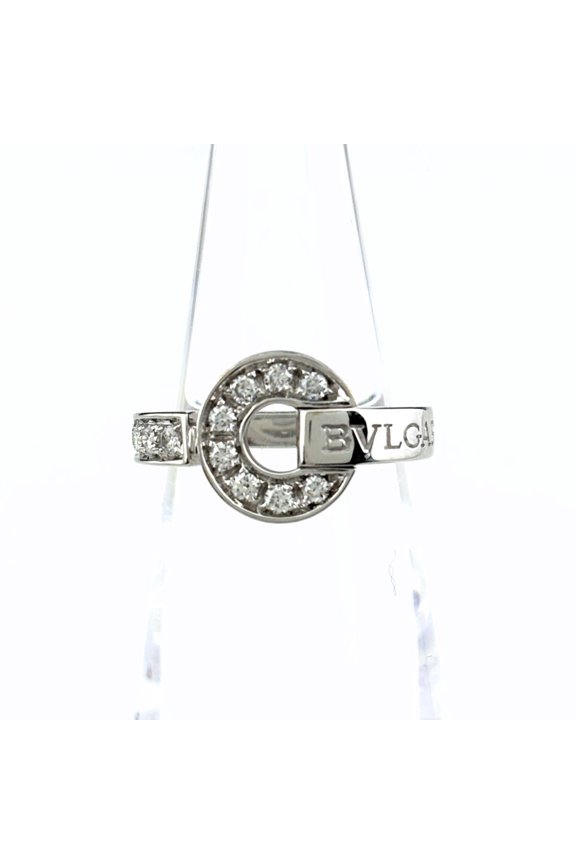 Pre-Owned BVLGARI Diamond Ring, 750 Diamonds, Women's