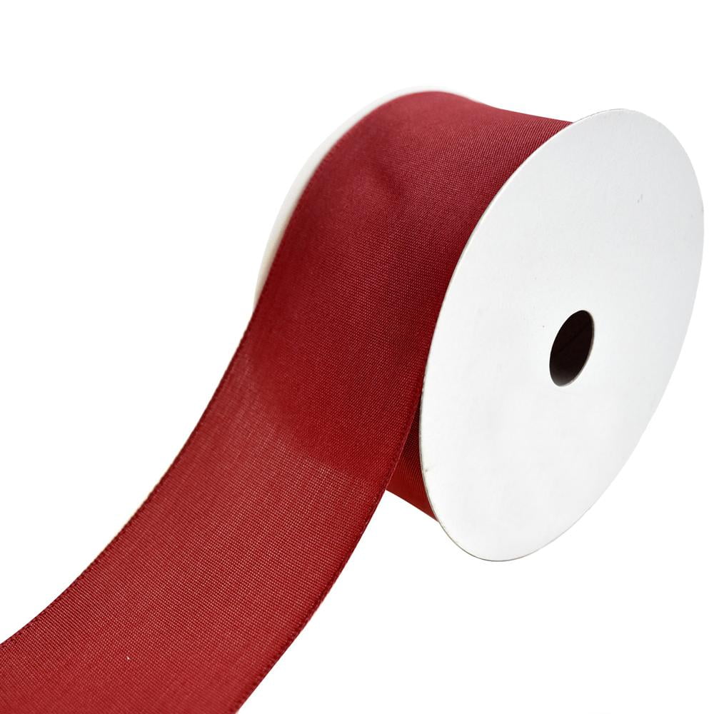 Premium Dream Wired Ribbon, Made in Germany, 1-1/2-Inch, 3-Yard, Garnet ...