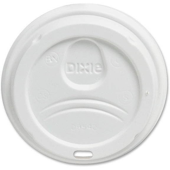 White Dome Lid Fits 10 Oz To 16 Oz Perfectouch Cups, 12 Oz To 20 Oz Hot Cups, Wisesize, 500/carton | Bundle of 5 Cartons