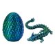 thumbnail image 2 of Juego de huevos de dragón perfecl Juguete de decoración para el hogar Figura de dragón coleccionable Material PLA, 2 of 8