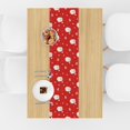 thumbnail image 4 of WHEANG Clearance Christmas Table Runner With Black Red Plaid Border and Christmas Trees Pattern Thick and Christmas Table Runner for Christmas Dining Table Decorations 72 X 12.9 Inches, 4 of 4