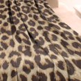 thumbnail image 3 of Flannel Fleece Leopard Print Throw Blanket for Adults - Soft & Lightweight Cheetah Blanket for Couch Bed & Sofa - Bed Blanket for All Seasons Sofa Room Christmas, - 50x60 inches Brown Leopard, 3 of 5