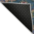 thumbnail image 5 of Addison Rugs Chantille Indoor/Outdoor Traditional Global Teal Machine Washable Rectangle Rug, 5' x 7'6", 5 of 8
