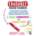 Crayola Erasable Poster Markers, Poster Board Markers, Teacher Gift, School Supplies for Teens