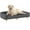 Grey, variant on PawHut Dog Sofa with Washable Cover, Anti-slip Foot Pads, Dark Grey