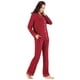HAWEE Pyjama Set Manches Longues Vêtements de Nuit pour Femmes Bouton vers le Bas Vêtements de Nuit Soft Pj Lounge Sets XS-XXL – image 3 sur 6