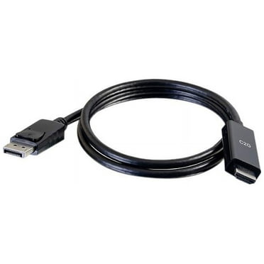 C2G 6ft DisplayPort To HDMI Adapter Cable - 4K Cable Black
