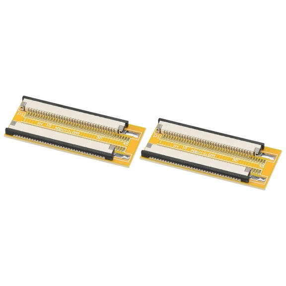 Uxcell FFC FPC Extension Board PCB Extend Connector 34 Pin 1.0mm Pitch Single Side 2 Pack