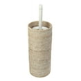 thumbnail image 6 of Kouboo Rolls La Jolla Hand Woven Rattan Toilet Paper Storage, 3 Rolls Of Tissue Holder For Bathroom, Toilet Paper Roll Holder Stand, White Wash, 6 of 6