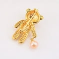 thumbnail image 2 of Broche creativo bonito con forma de oso, accesorio decorativo para ropa de boutique para mujer, 2 of 4