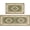 Farmhouse Boho, variant on Farmhouse Boho Kitchen Rugs Set of 2