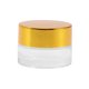 thumbnail image 1 of Ofertas Únicas 1 Pc Botella de Vidrio Crema Elegante para Baño 0.35oz Tono Dorado, 1 of 6