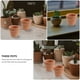 thumbnail image 3 of 10Pcs 3x3cm Pequeño Mini maceta de terracota Arcilla Cerámica Maceta Macetero Cactus Macetas suculentas Vivero Ideal para plantas Manualidades Favor de la boda, 3 of 7