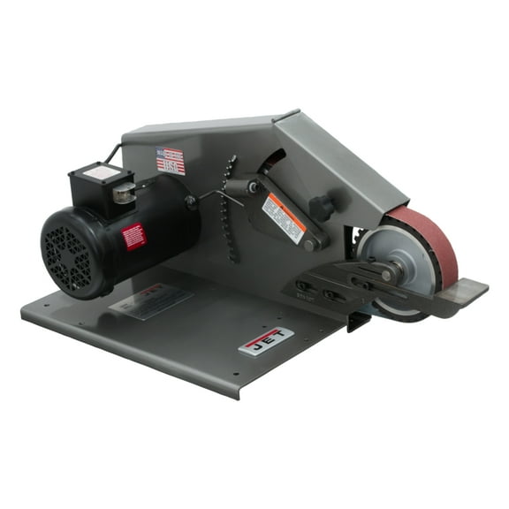 JET 577000 J-4103 2 x 72 Multipurpose Square Wheel Belt Grinder 115V 1Ph, Black
