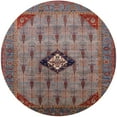 thumbnail image 1 of Ahgly Company Indoor Round Mid-Century Modern Rosy Brown Pink Oriental Area Rugs, 4' Round, 1 of 6