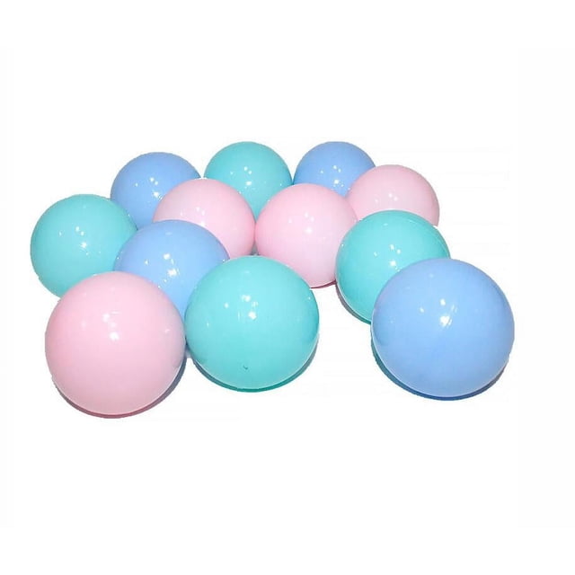 50 Uds. Bolas de plástico, pelotas de plástico para niños, pelotas coloridas para niños, océano