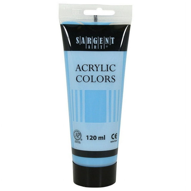 SARGENT ART TUBE 120ML Acrylique Bleu Pâle