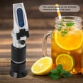 thumbnail image 4 of Brix Tester, Concentration Meter, Easy To Use Small Size Refractive Index Measure Sweetness For Measure Sugar Content Liquid Sugar Test, 4 of 8