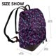 thumbnail image 2 of Fotbe Purple Butterfly Mochila Bolso con Estampado para Mujer, Mochila Antirrobo de Nylon Impermeable, Bolsa Ligera de Hombro, 2 of 4