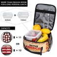thumbnail image 3 of Native-American Heritage Month Portable Lunch Bag Reusable Insulated Tote Box Leakproof Thermal Cooler For Office Work Shopping Picnic Camping Or Travel, 3 of 7