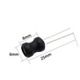 thumbnail image 4 of 【10 piezas】 0608 6*8 mm Inductor de potencia en forma de I Inductancia Bobina de cobre 1MH 68uh 100uh 150UH 220 330 470 uH 2.2MH 3.3MH 4.7MH 10MH Caliente, 4 of 4