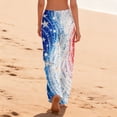 thumbnail image 5 of AHMOMEI 4th of July Women's Pajama Pants Drawstring Straight Leg Lounge Pants Women Independence Day Sleepwear Pj Bottoms, 5 of 5