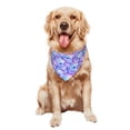 thumbnail image 5 of Daiia Blue Skull Daisy Pattern Pet Scarf for Dogs and Cats – Soft & Breathable Bandana, Comfortable Pet Accessory for Everyday Wear, 5 of 6