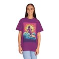 thumbnail image 4 of Jesus Surfing Coming for Us Unisex Garment-Dyed T-shirt, 4 of 4