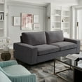 thumbnail image 4 of 3-Seat Sofa 88.25",Soft and Comfortable,Apartments Small Sofa, Suitable for Living Room, Bedroom,Removable Back Cushion and Easy toolSuitable, 4 of 7