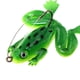thumbnail image 3 of 5 cebos de rana, señuelos de pesca de superficie, anzuelos artificiales tipo crankbait, cebos para lubina Verde, 3 of 9
