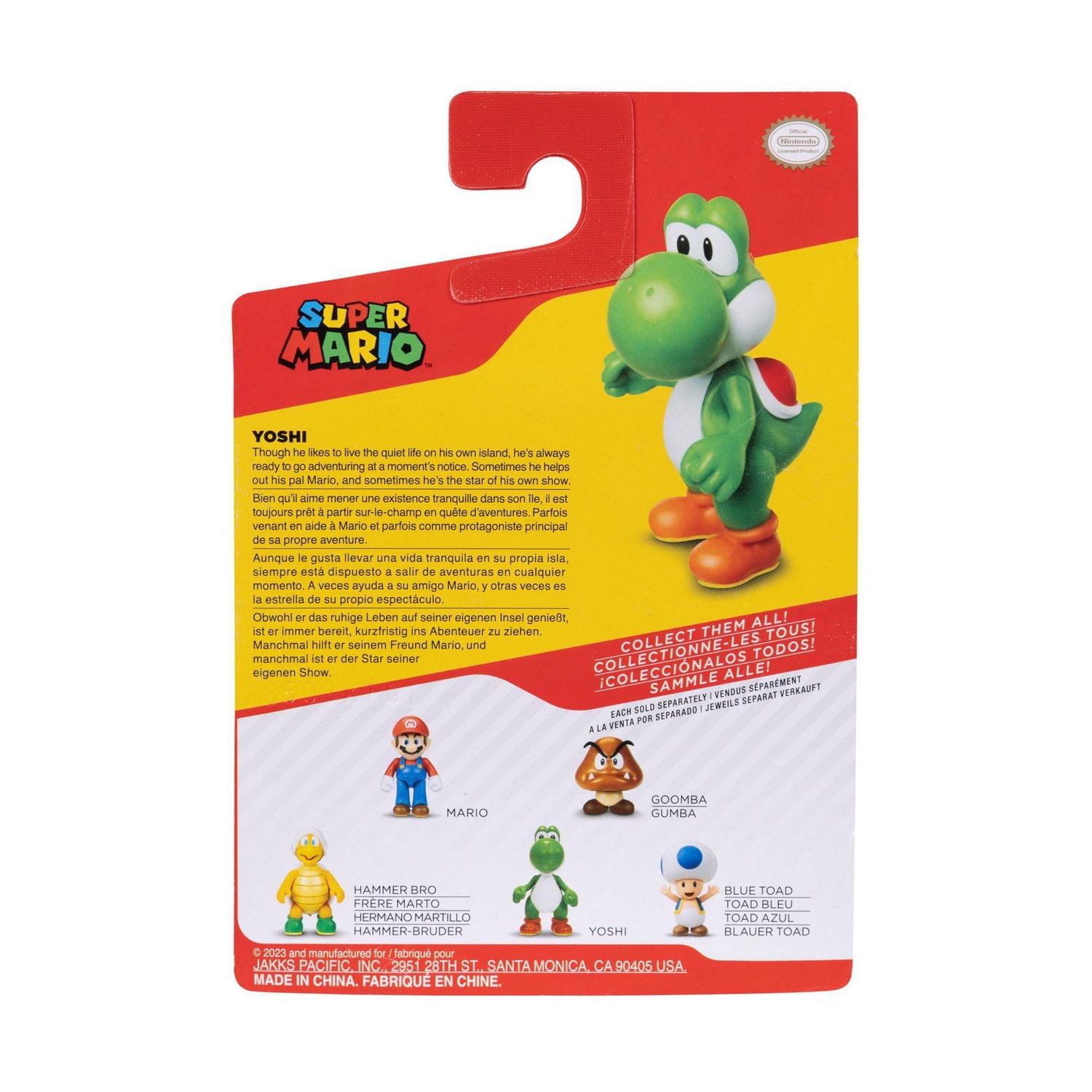Figurine Nintendo 2,5 pouces – Yoshi