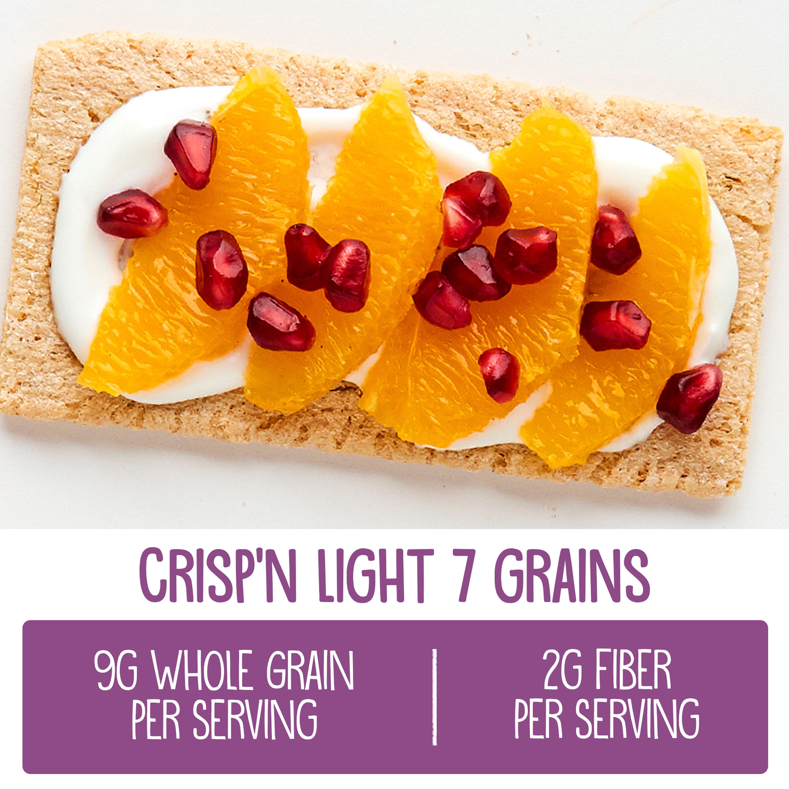 (6 pack) WasaÂ® Crispân Light 7 Grains Crispbread Crackers 4.9 oz