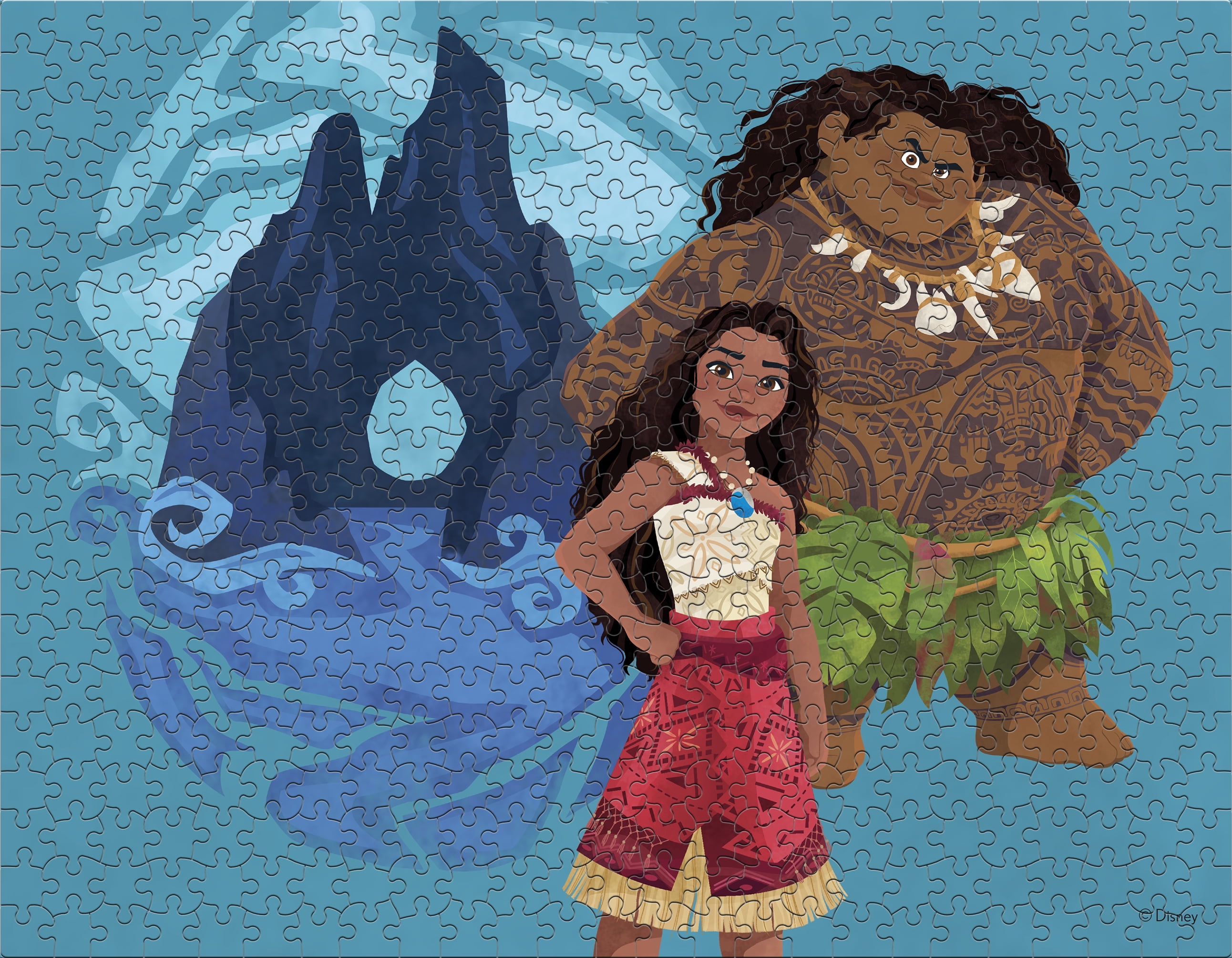 Ceaco 4 In 1 Multipack Disney Moana Jigsaw Puzzle Set - 500 Pieces