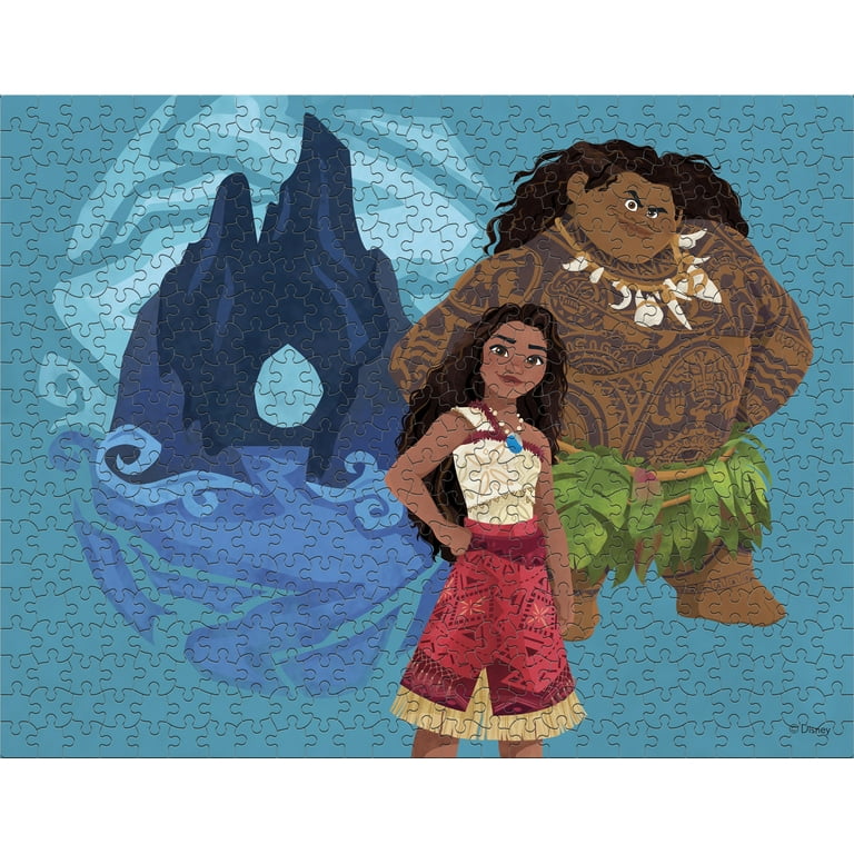 Ceaco 4 In 1 Multipack Disney Moana Jigsaw Puzzle Set - 500 Pieces
