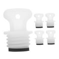 thumbnail image 6 of UPKOCH 5Pack Hot Water Bottle Cap White Rubber Stopper for Home Use Warm Water Bottle, 6 of 8