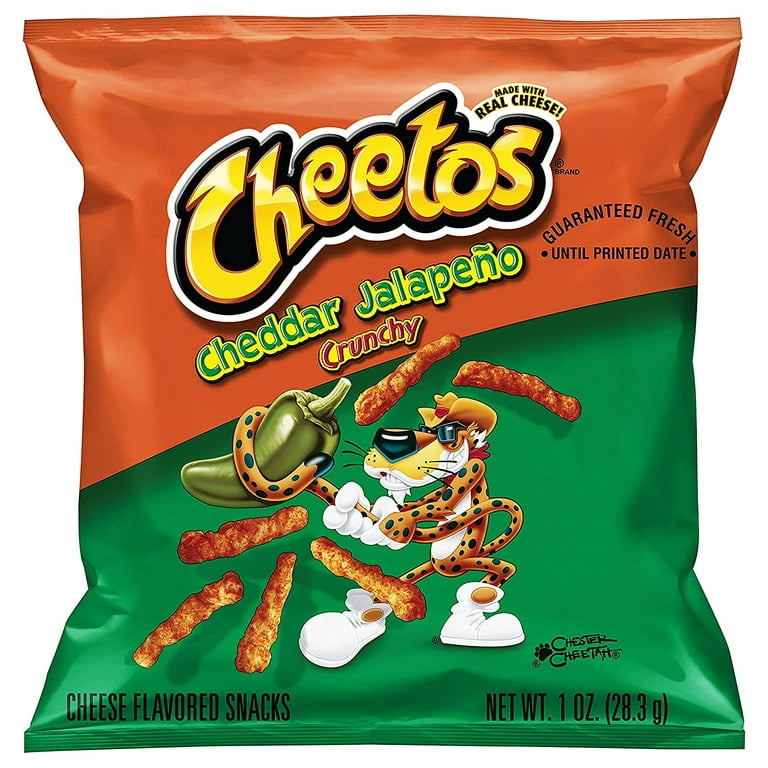 CHEETOS Crunchy Snacks, Cheddar Jalapeno (Case) 40x54.0 g