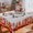 Multi Color, variant on Christmas Tablecloth 60x84 Inch Rectangle, Washable Gingerbread Merry Christmas Waterproof Table Cover Seasonal Winter Holiday Scallop Edge Dining Table Cloth Home Party Decorations