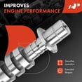 thumbnail image 3 of A-Premium Left and Right Engine Camshaft Compatible with Ford F-150, F-250 Super Duty, F-350 Super Duty, Explorer, Mustang, Expedition & Lincoln Navigator, Mark LT & Mercury Mountaineer, 2-PC Set, 3 of 8